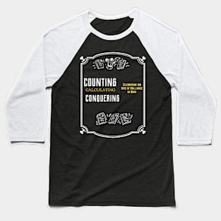 Conquer Your Math Fears: 100 Days of Confidence! T-Shirt Baseball T-Shirt